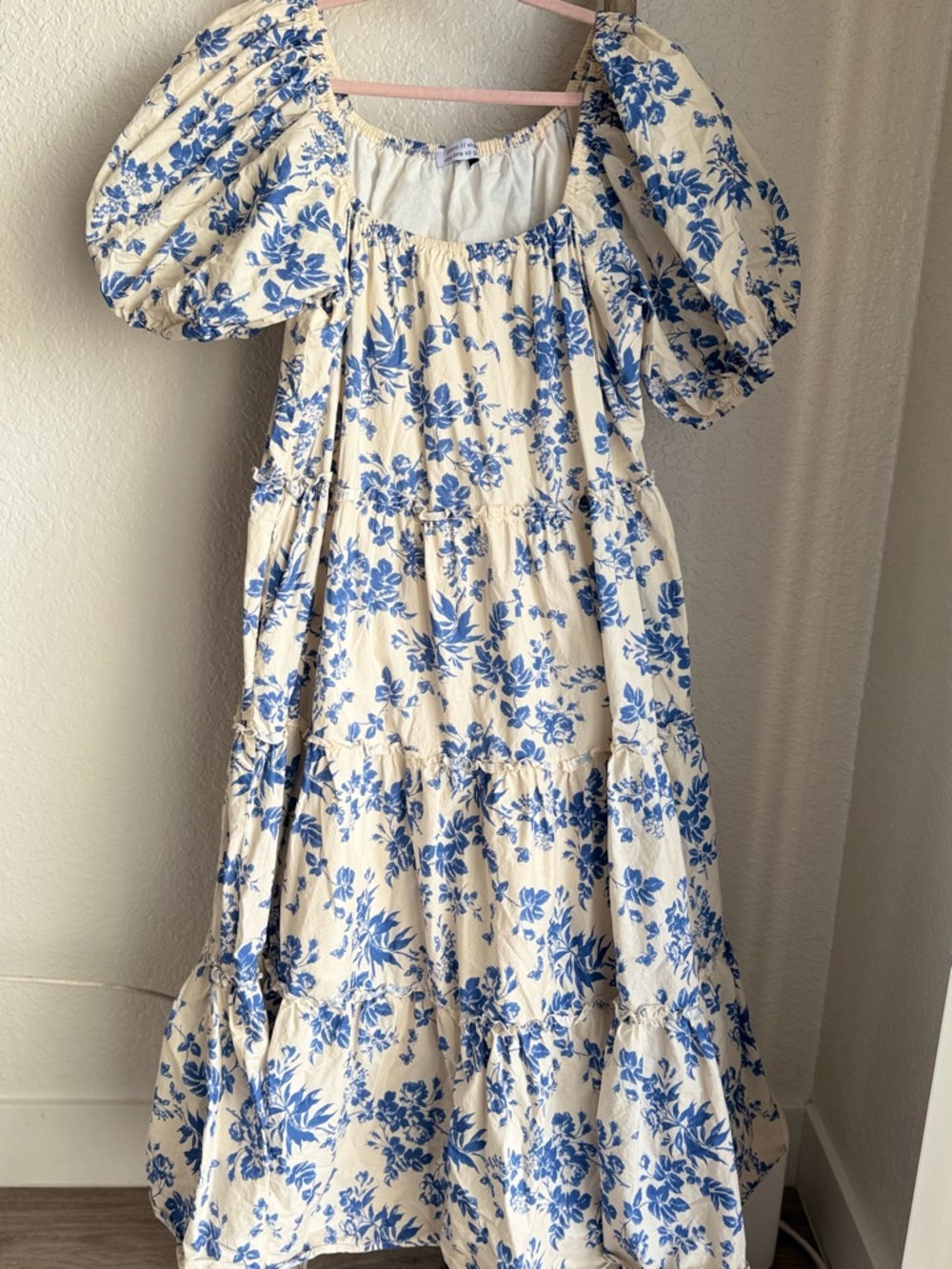 DAYMAKER DRESS // BLUE FLORAL *ZOCO EXCLUSIVE* - Picture 3 of 6